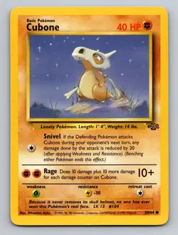 Cubone Jungle Common 50/64 Pokemon - Image 1