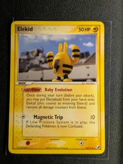 Elekid 23/115 - EX Unseen Forces Rare Pokemon Card Yuka Morii - Near Mint - Image 1