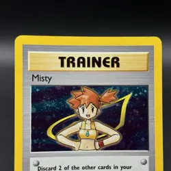 Pokemon TCG Misty Gym Heroes 18/132 Holo Holo Rare 💫 swirl 💫 - Image 2