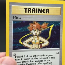 Pokemon TCG Misty Gym Heroes 18/132 Holo Holo Rare 💫 swirl 💫 - Image 5