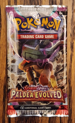 Pokemon Paldea Evolved Scarlet & Violet Booster Pack Art Set Empty Display 2023 - Image 4
