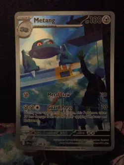 Pokemon TCG Chaos Rising Metang 094/086 Illustration Rare English - Image 1