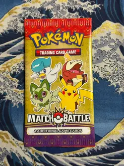 Pokemon McDonalds Match Battle Promo 2023 Sealed Booster Pack TCG Card - Image 1