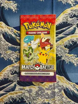 Pokemon McDonalds Match Battle Promo 2023 Sealed Booster Pack TCG Card - Image 2