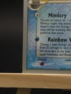 Pokemon Card - Mew Gold Star 101/101 World Championships 2008 Delta Species - Image 4