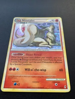 Ninetales 17/95 Holo Rare - Call of Legends 2011 - Pokemon TCG Card LP - Image 2