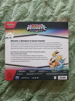 Prismatic Evolutions Poster Collection Pokemon TCG Scarlet Violet Sealed New - Image 2