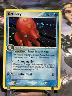 Octillery 10/115 Holo Rare 🌀Swirl🌀 - Unseen Forces - Pokemon TCG - Image 1