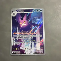 Crobat 093/086 Illustration Rare Holo Chaos Rising Pokemon NM A - Image 1