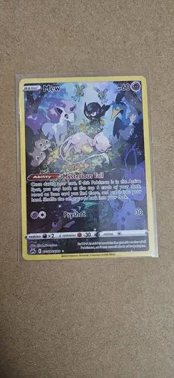 Pokemon Mew GG10/GG70 Crown Zenith Galarian Gallery - Image 1