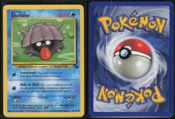 Shellder 54/62 Fossil Unlimited Common Lightly Played Arita - Image 1