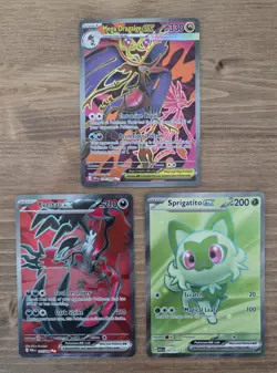 Lot of (3) Pokemon ex Full Art Holo Ultra Rare Cards - Near Mint - Image 1