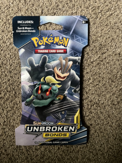 Pokemon Sun & Moon Unbroken Bonds booster pack sleeve 10 cards NEW - Image 1