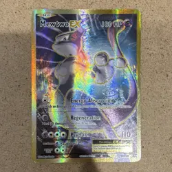 Mewtwo EX 103/108 Ultra Rare Full Art Holo - Evolutions English - Image 1