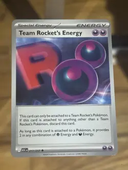 Team Rocket's Energy 217/217 Ascended Heroes Pokemon Card - Image 1