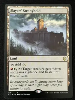 1x MTG Slayers' Stronghold - Commander 2021 (C21) #318 - Magic the Gathering - Image 1