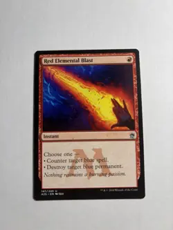 RED ELEMENTAL BLAST MASTERS 25 MTG Magic The Gathering - Image 1