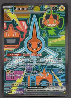 Rotom ex 126 Phantasmal Flames - Holo Pokemon NM/M (Special Illustration Rare) - Image 1