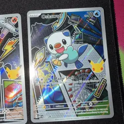 Pokemon First Partner Illustration Series 2 NM: SNIVY, TEPIG, OSHAWOTT - Image 4