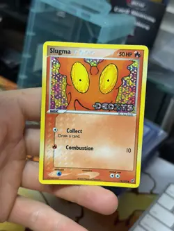 Slugma 74/107 EX Deoxys 2005 Reverse Holo Pokemon Card - Image 3
