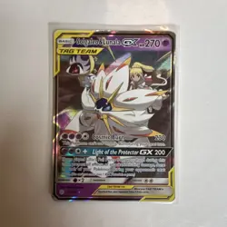 The Pokemon Company Solgaleo & Lunala GX 75/236 Cosmic Eclipse Holo TAG TEAM - Image 1