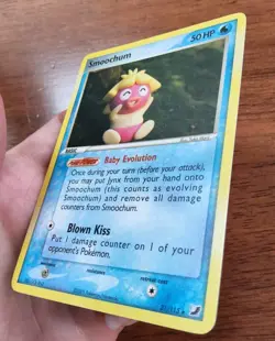 Pokemon TCG Smoochum EX Unseen Forces rare 31/115 2005 Yuka Morii NM - Image 3