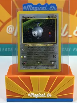 Magnemite #26 Rare Pokemon TCG WoTC 2001 Neo Discovery Unlimited NM Near Mint - Image 1