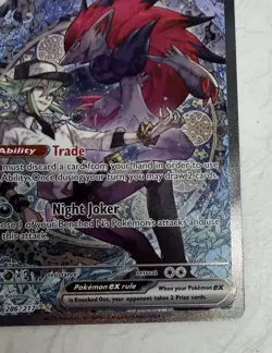 Pokemon TCG N's Zoroark Ex SIR 286/217 Ascended Heroes English NM - Image 4