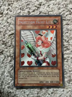 Yu-Gi-Oh! TCG Injection Fairy Lily 1st Edition LP LOD-100 - Image 1