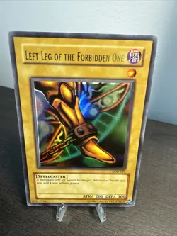 Konami Yu-Gi-Oh! Left Leg of the Forbidden One LOB-121 Ultra Rare Unlimited - Image 1