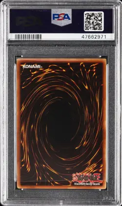 2002 YU-GI-OH! MRD-METAL RAIDERS #000 GATE GUARDIAN PSA 9 - Image 2