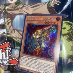 Yugioh ! Gladiator Beast Noxious BLLR-EN021 Secret Rare - Image 1