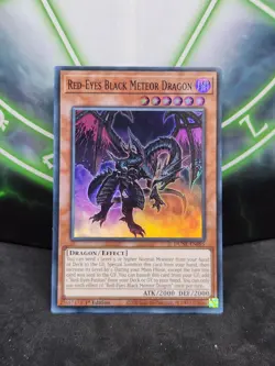 Yugioh Red-Eyes Black Meteor Dragon DUNE-EN095 Super Rare 1st Edition NM - Image 1
