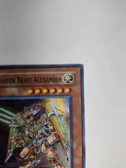 Gladiator Beast Alexander GLAS-EN017 Super Rare 1st Ed Yu-Gi-Oh Gladiators Assau - Image 4