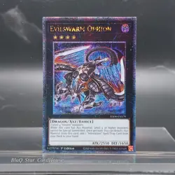 Evilswarm Ophion Yu-Gi-Oh TCG RA04-EN179 1st Ed Quarter Century Secret Rare NM - Image 1