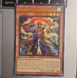 Konami Yu-Gi-Oh! Radiant Typhoon Swen DOOD-EN014 Secret Rare Foil 1st Ed - Image 1