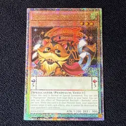Majespecter Raccoon 1st Ed RA04-EN259 Yu-Gi-Oh YuGiOh Prism Secret Rare NM - Image 1