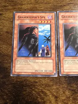 x3 Gravekeeper's Spy RP02-EN075 Retro Pack 2 Mint Playset - Image 2