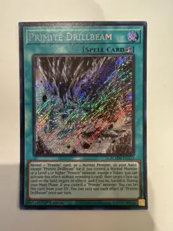 Yugioh! Primite Drillbeam - BLMM-EN173 - Secret Rare - 1st Edition Near Mint, En - Image 1