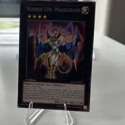 Konami Yu-Gi-Oh! Number 104: Masquerade JOTL-EN055 1st Ed Rare - Image 3