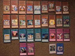 Yu-Gi-Oh! - good condition Parshath / Counter Fairy Deck (80 cards, Extra deck) - Image 1