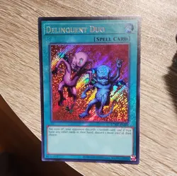 Delinquent Duo - LCKC-EN101 - Near Mint NM - Secret Rare - Unlimited - Image 1