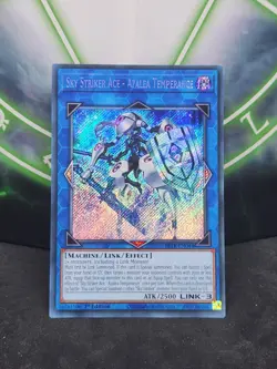 Yugioh Sky Striker Ace - Azalea Temperance BLTR-EN044 Secret Rare 1st Edition NM - Image 1