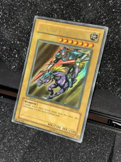 🇺🇸 LOB-006 1st Edition Gaia The Fierce Knight NA english Wavy Print Yugioh - Image 2