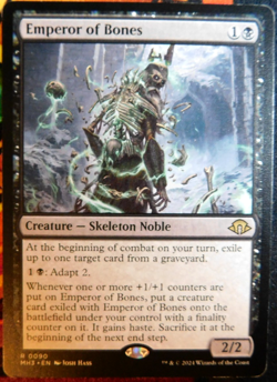 MTG - Emperor of Bones - NM - MH3 - Image 1