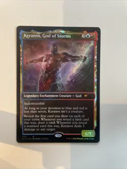 Keranos, God Of Storms FOIL - Secret Lair Excellent Magic MTG - Image 1