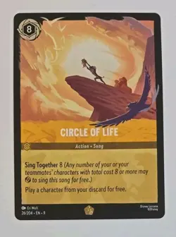 Disney Lorcana Fable Circle of Life Legendary - Image 1