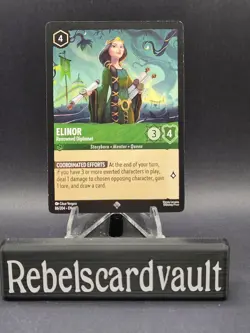 Disney Lorcana Wilds Unknown Elinor Renowned Diplomat Non Foil #86/204 - Image 1