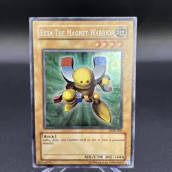 Beta The Magnet Warrior - PRISMATIC Secret Rare - DOR-002 - LP - Image 1