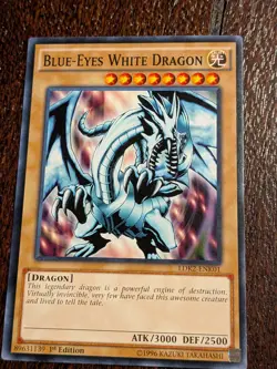 Konami Yu-Gi-Oh! LDK2 Blue-Eyes White Dragon 1st Ed 3-Card Lot LDK2-ENK01 - Image 4